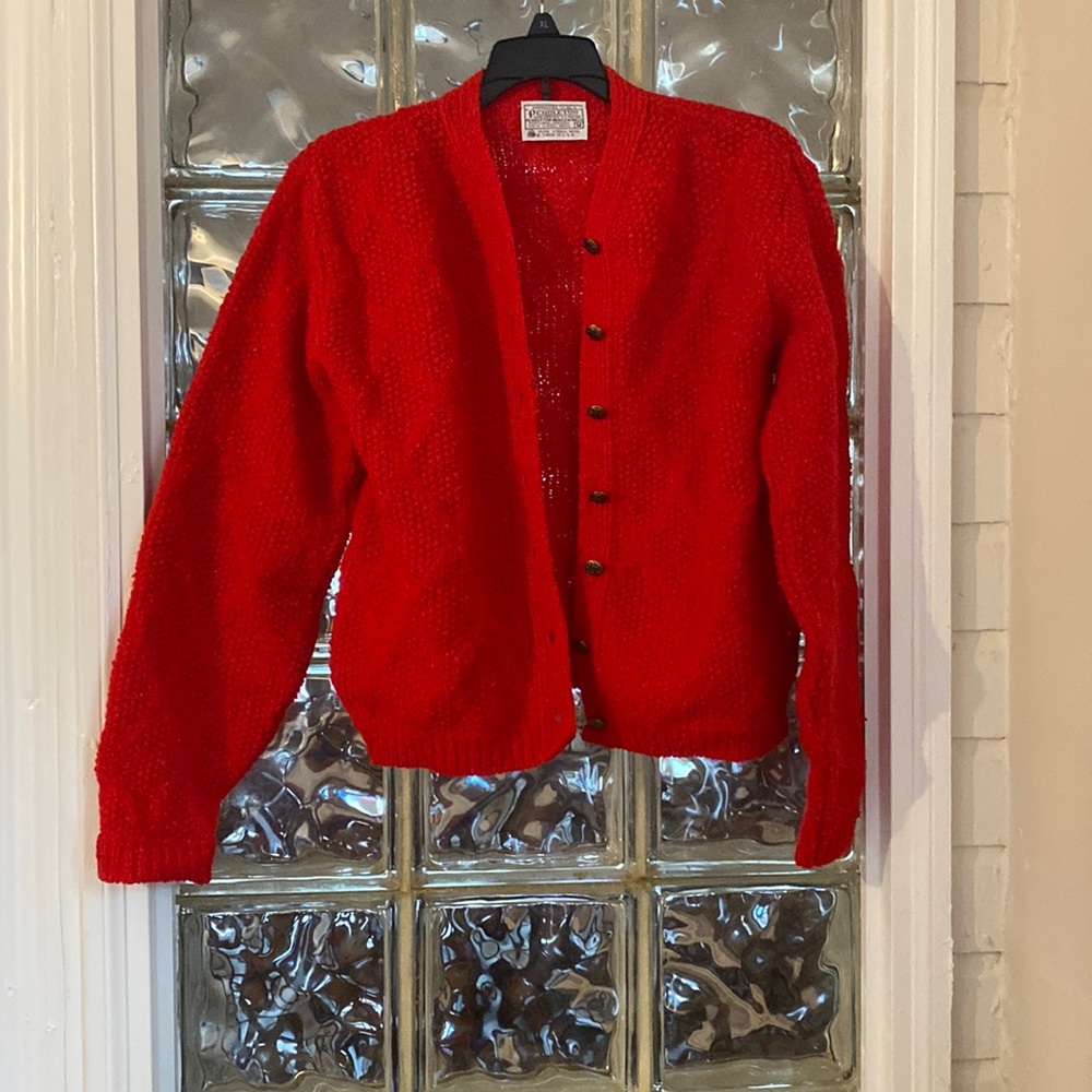 Pendleton Red Sweater